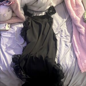 SHEIN Black Maxi Dress